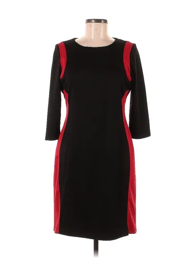 Pre-owned Dressbarn Cocktail Dress In Black
