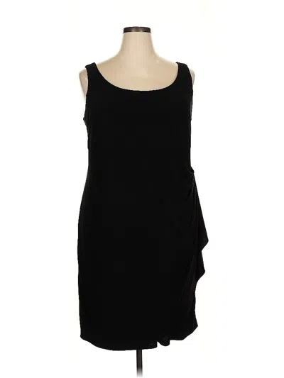 Pre-owned Dressbarn Cocktail Dress In Black
