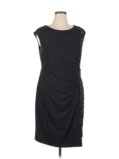 Pre-owned Dressbarn Cocktail Dress In Black
