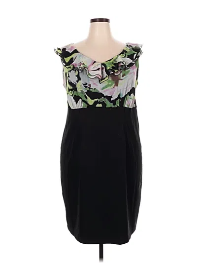 Pre-owned Dressbarn Cocktail Dress In Black