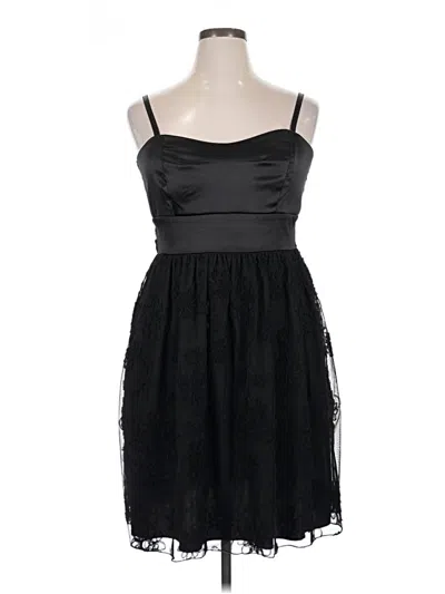 Pre-owned Dressbarn Cocktail Dress In Black