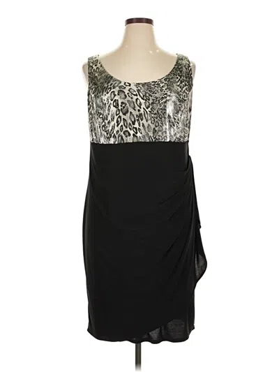 Pre-owned Dressbarn Cocktail Dress In Black