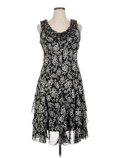 Pre-owned Dressbarn Cocktail Dress In Black