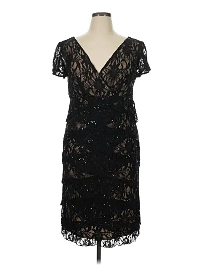 Pre-owned Dressbarn Cocktail Dress In Black