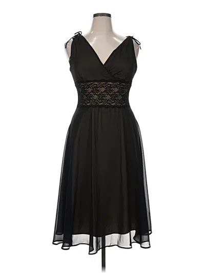 Pre-owned Dressbarn Cocktail Dress In Black