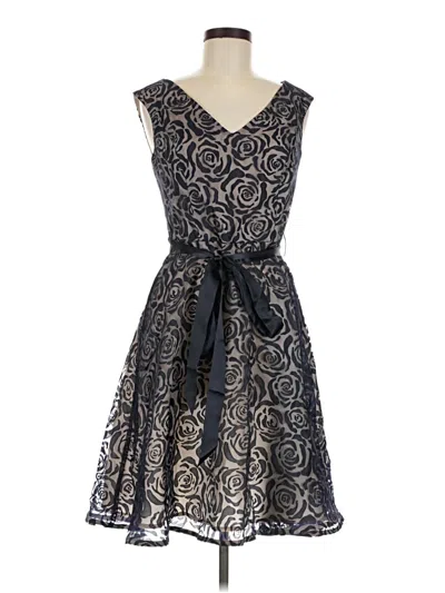 Pre-owned Dressbarn Cocktail Dress In Black