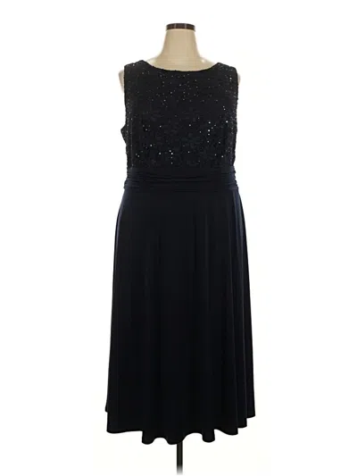 Pre-owned Dressbarn Cocktail Dress In Black
