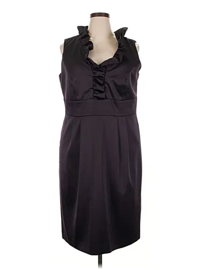 Pre-owned Dressbarn Cocktail Dress In Black