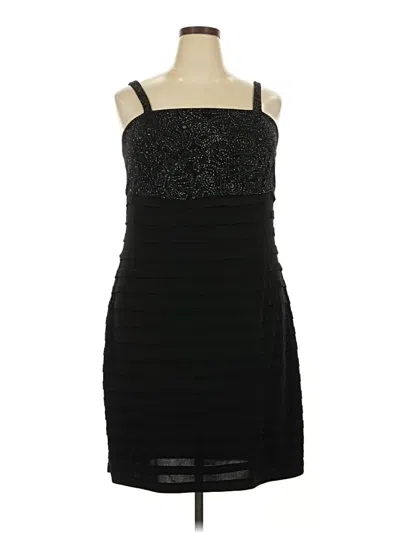 Pre-owned Dressbarn Cocktail Dress In Black