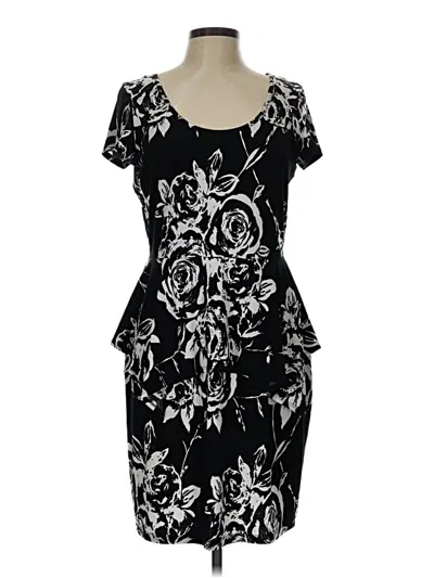 Pre-owned Dressbarn Cocktail Dress In Black