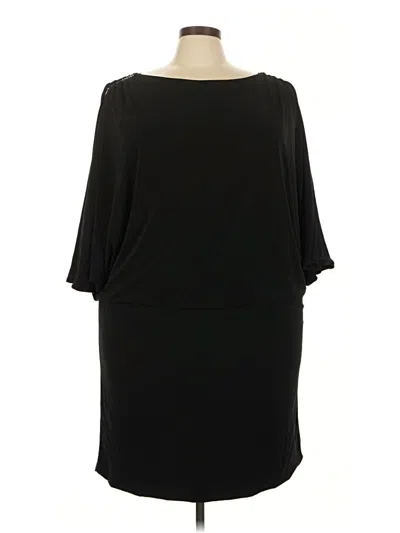 Pre-owned Dressbarn Cocktail Dress In Black