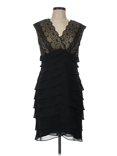 Pre-owned Dressbarn Cocktail Dress In Black