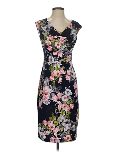 Pre-owned Dressbarn Cocktail Dress In Black