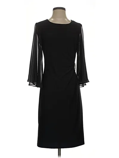 Pre-owned Dressbarn Cocktail Dress In Black