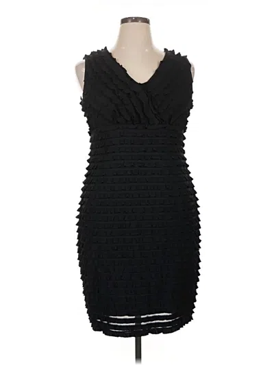 Pre-owned Dressbarn Cocktail Dress In Black