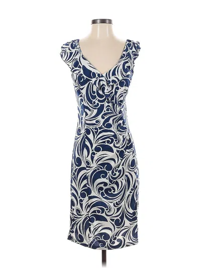 Pre-owned Dressbarn Cocktail Dress In Blue