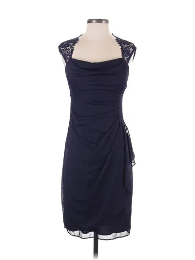 Pre-owned Dressbarn Cocktail Dress In Blue