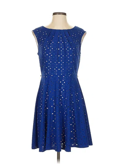 Pre-owned Dressbarn Cocktail Dress In Blue