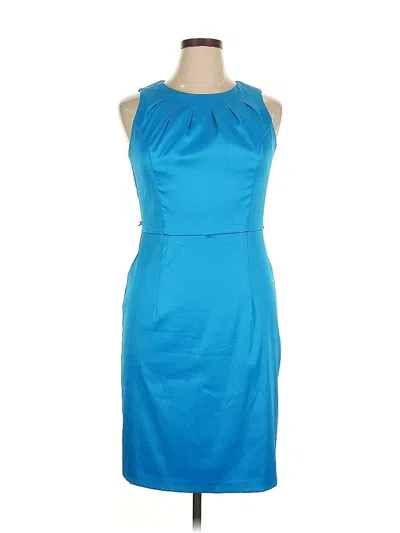 Pre-owned Dressbarn Cocktail Dress In Blue