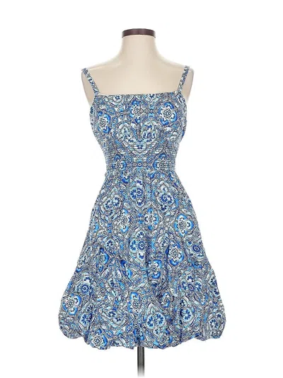 Pre-owned Dressbarn Cocktail Dress In Blue