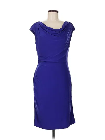 Pre-owned Dressbarn Cocktail Dress In Blue