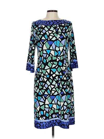 Pre-owned Dressbarn Cocktail Dress In Blue