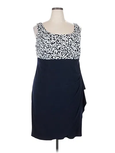 Pre-owned Dressbarn Cocktail Dress In Blue