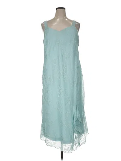 Pre-owned Dressbarn Cocktail Dress In Blue