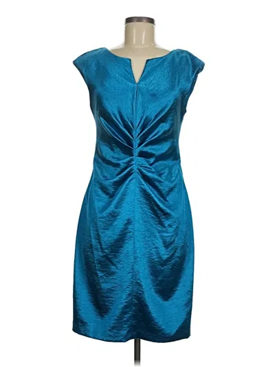 Pre-owned Dressbarn Cocktail Dress In Blue