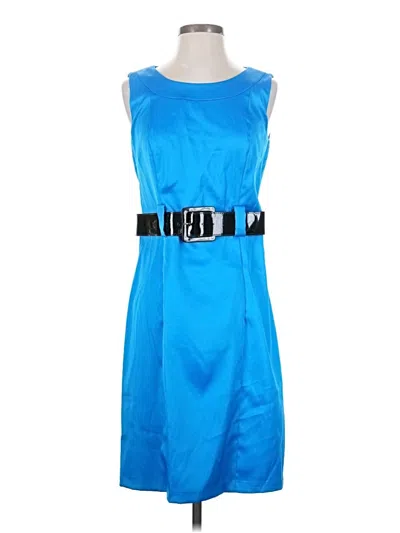 Pre-owned Dressbarn Cocktail Dress In Blue