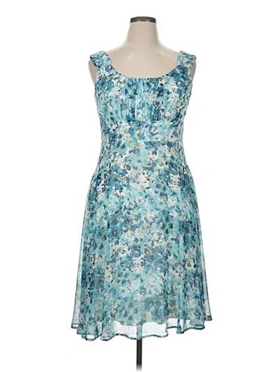 Pre-owned Dressbarn Cocktail Dress In Blue