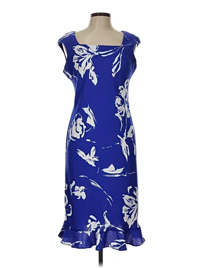 Pre-owned Dressbarn Cocktail Dress In Blue