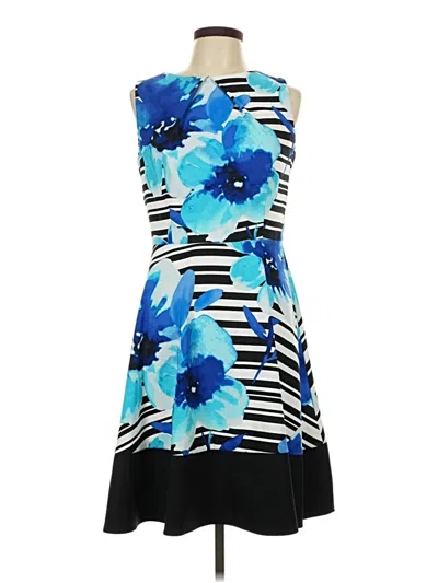 Pre-owned Dressbarn Cocktail Dress In Blue