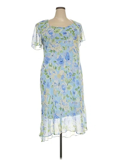Pre-owned Dressbarn Cocktail Dress In Blue