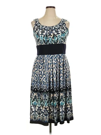 Pre-owned Dressbarn Cocktail Dress In Blue