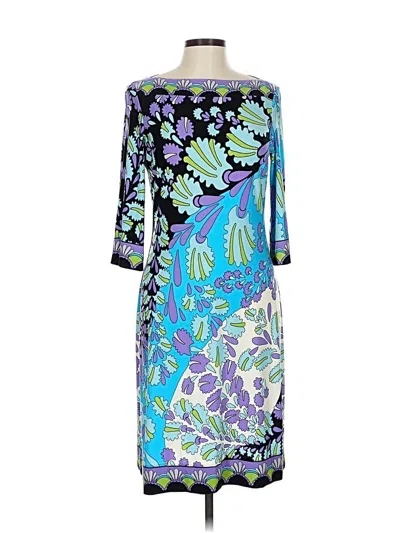 Pre-owned Dressbarn Cocktail Dress In Blue