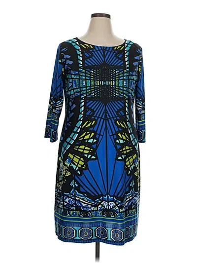 Pre-owned Dressbarn Cocktail Dress In Blue