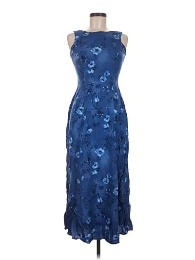 Pre-owned Dressbarn Cocktail Dress In Blue