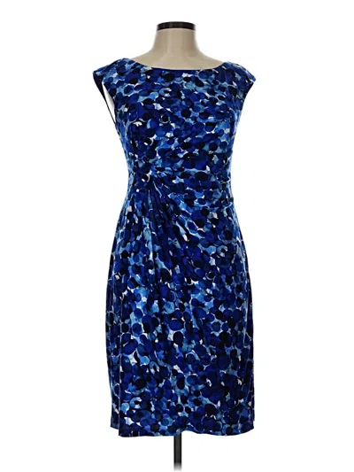Pre-owned Dressbarn Cocktail Dress In Blue
