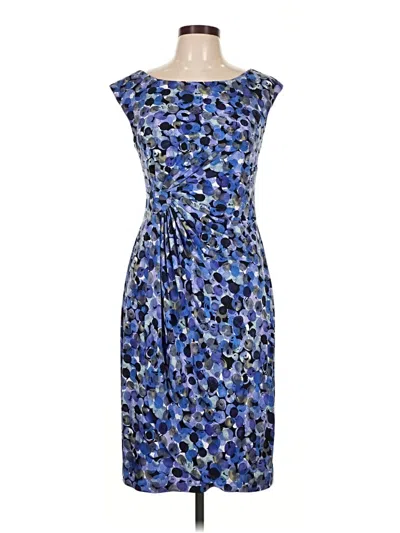 Pre-owned Dressbarn Cocktail Dress In Blue