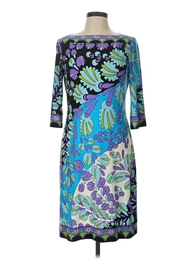 Pre-owned Dressbarn Cocktail Dress In Blue