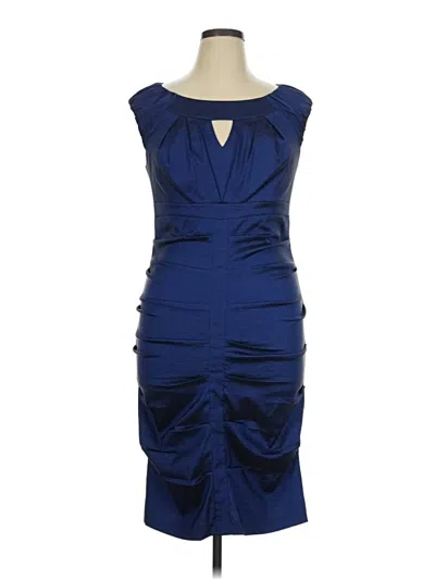 Pre-owned Dressbarn Cocktail Dress In Blue