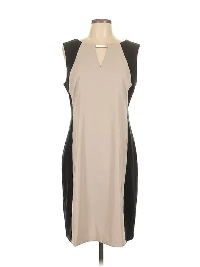 Pre-owned Dressbarn Cocktail Dress In Brown