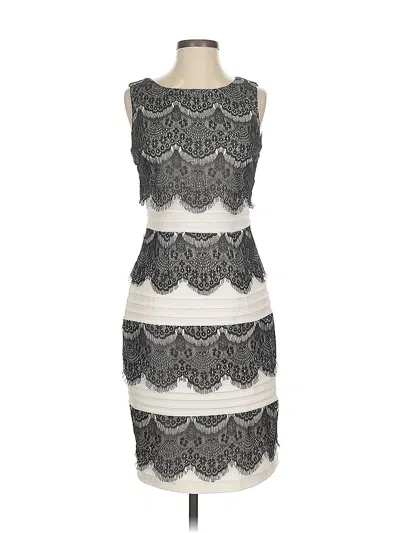 Pre-owned Dressbarn Cocktail Dress In Gray