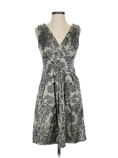 Pre-owned Dressbarn Cocktail Dress In Gray