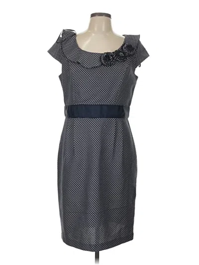 Pre-owned Dressbarn Cocktail Dress In Gray