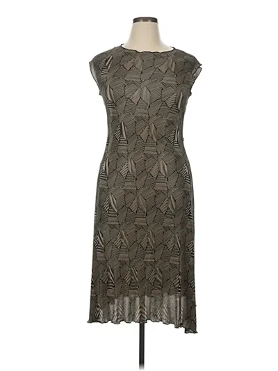Pre-owned Dressbarn Cocktail Dress In Gray
