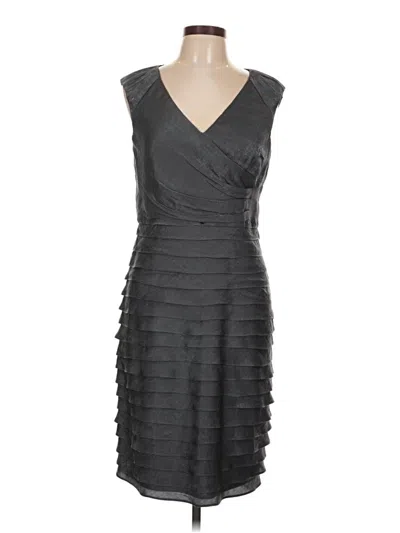 Pre-owned Dressbarn Cocktail Dress In Gray