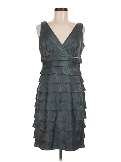 Pre-owned Dressbarn Cocktail Dress In Gray