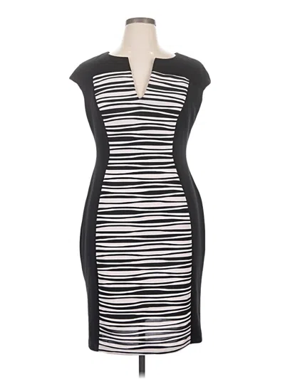 Pre-owned Dressbarn Cocktail Dress In Gray